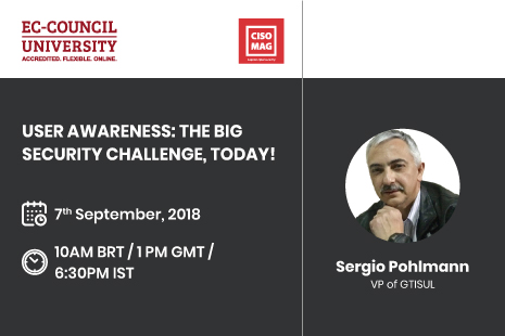 USER AWARENESS: THE BIG SECURITY CHALLENGE, TODAY!