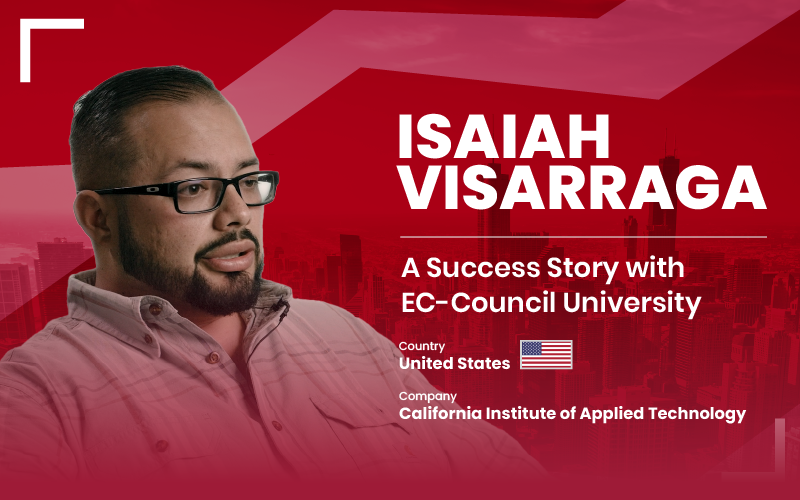 Isaiah Success with ec-council