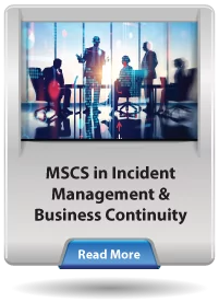 Masters in Cyber Security - Incident Management and Business Continuity