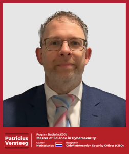 Patricius Versteeg- European CISO