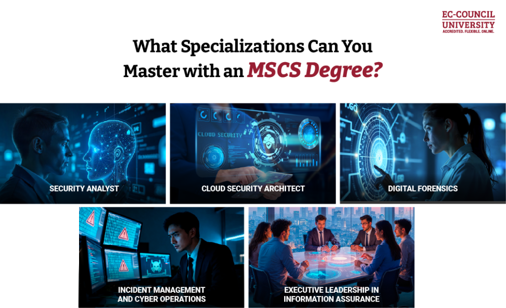 What Specializations Can You Master with an MSCS Degree