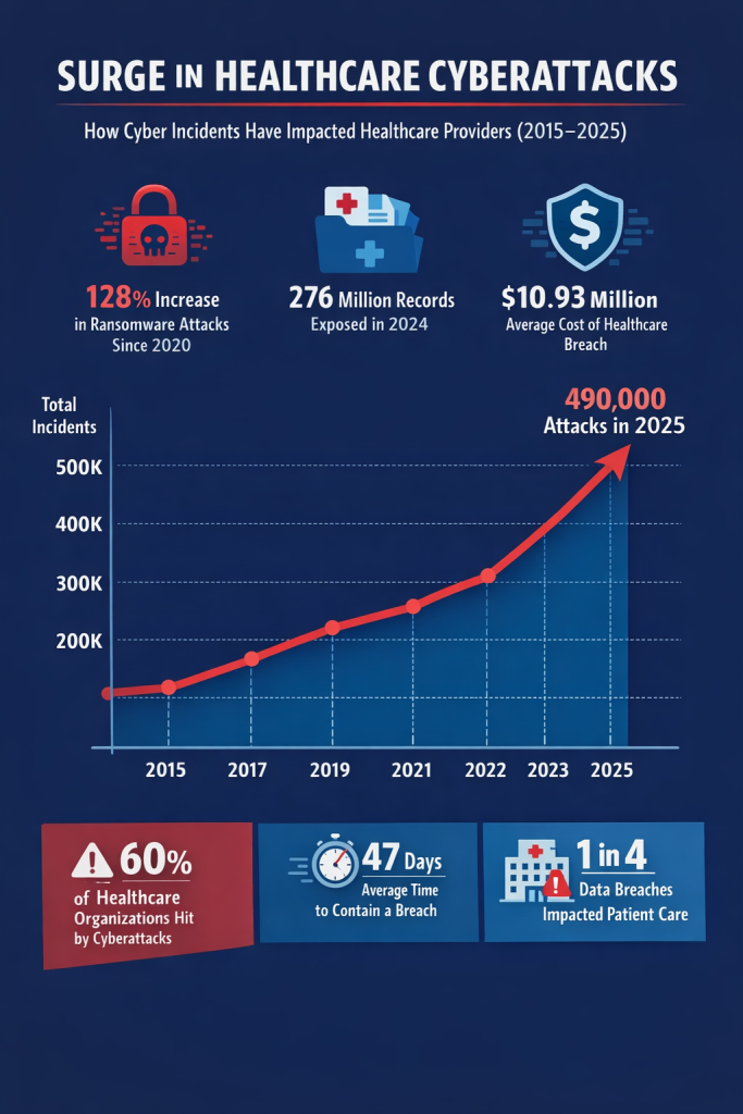 Surge in Healthcare Cyber attack