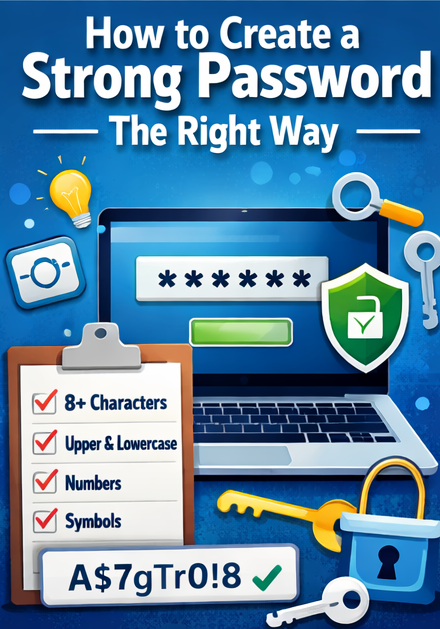 How to create a strong password in right way