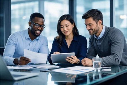 Three Step Credit Transfer Process