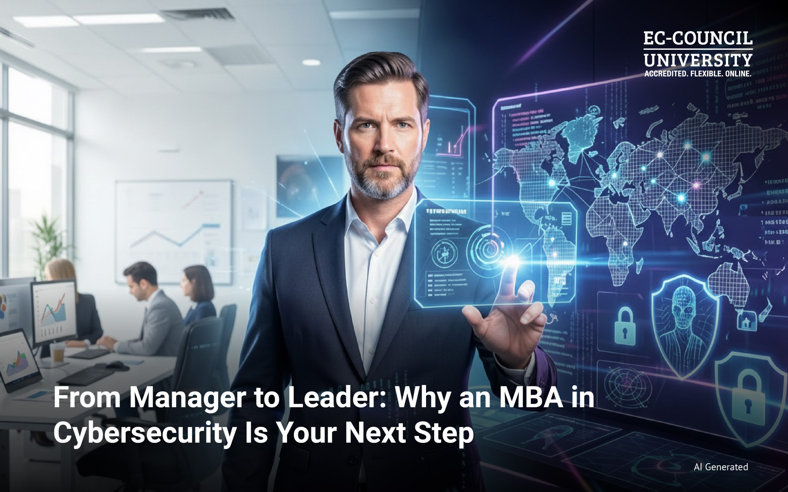 Blog_From Manager to Leader- Why an MBA in Cybersecurity Is Your Next Step