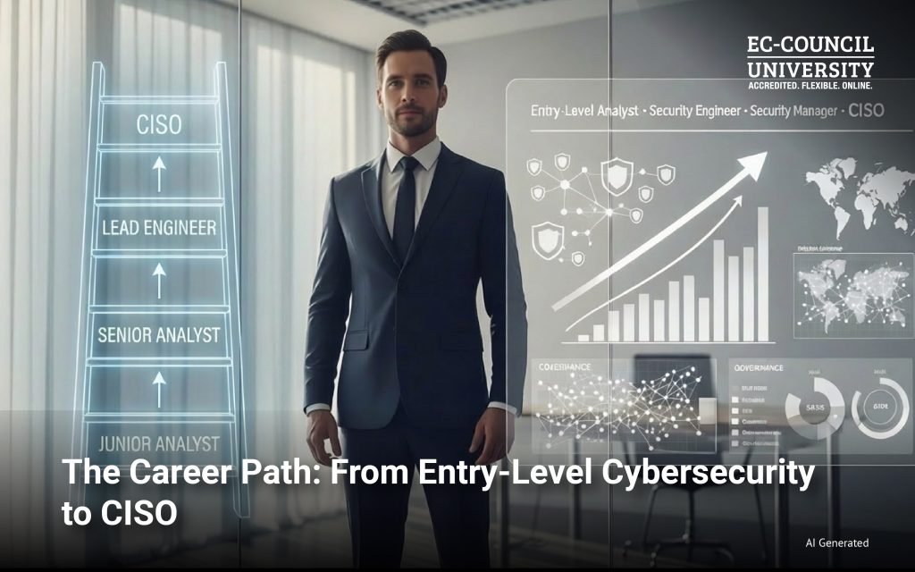The Career Path From Entry-Level Cybersecurity to CISO
