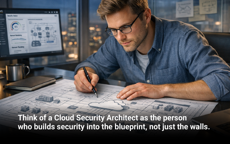 Blog Infographic 1 - How to Become a Cloud Security Architect