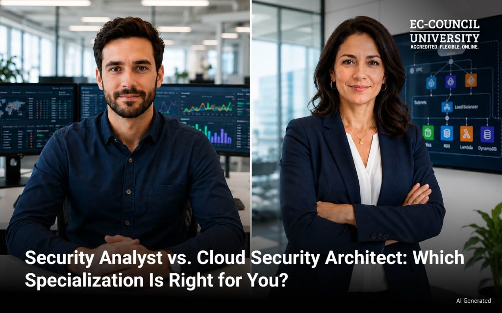 Banner - Security Analyst vs Cloud Security Architect