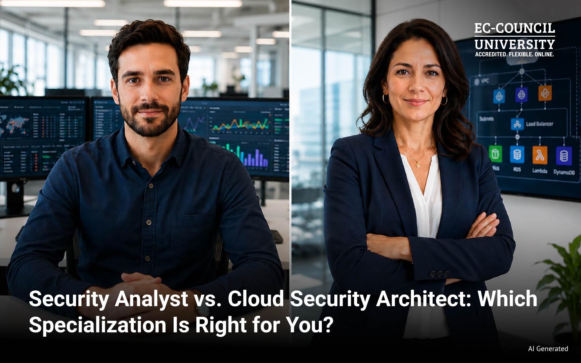 Banner - Security Analyst vs Cloud Security Architect