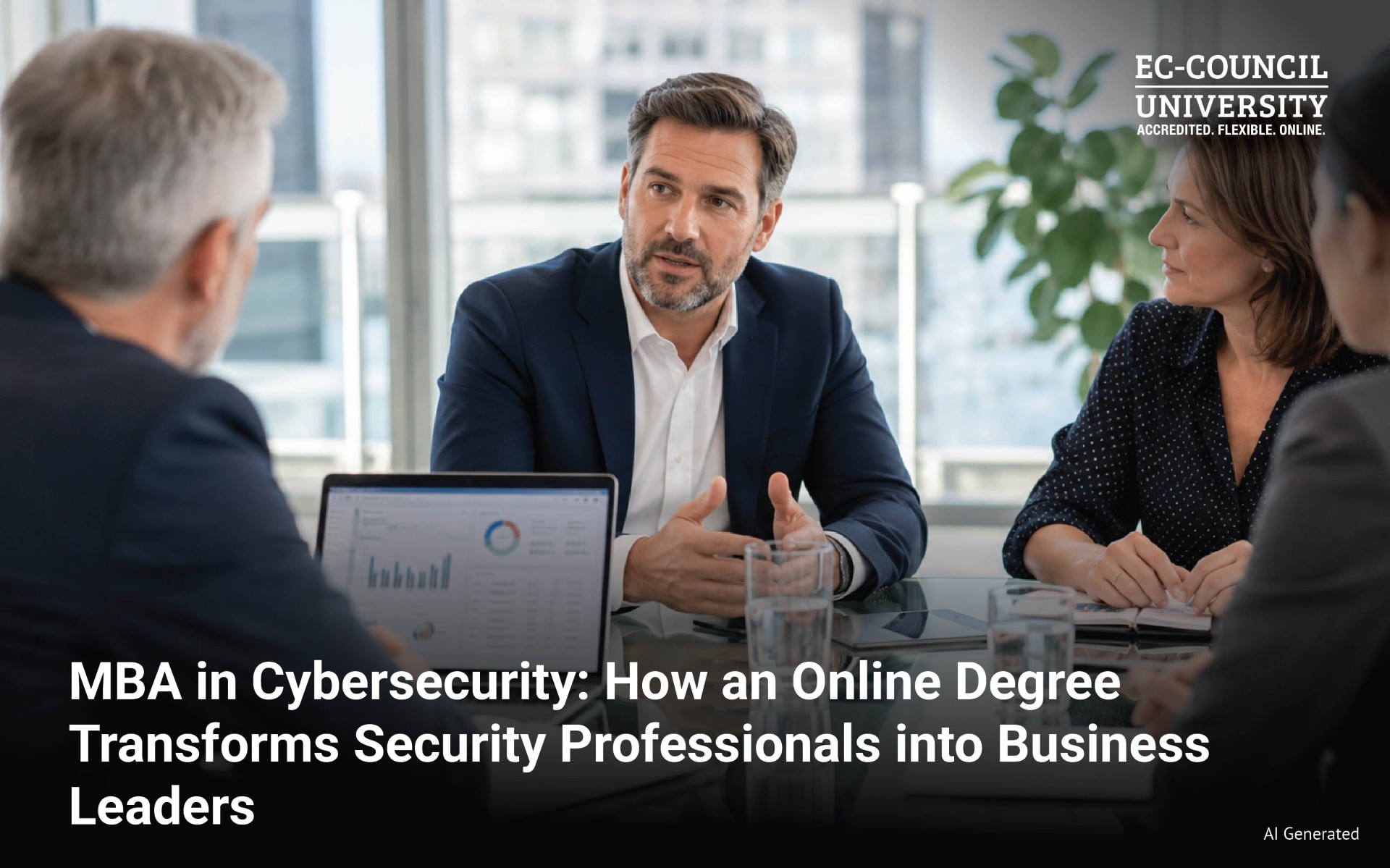 Banner - MBA in Cybersecurity How an Online Degree Transforms Security
