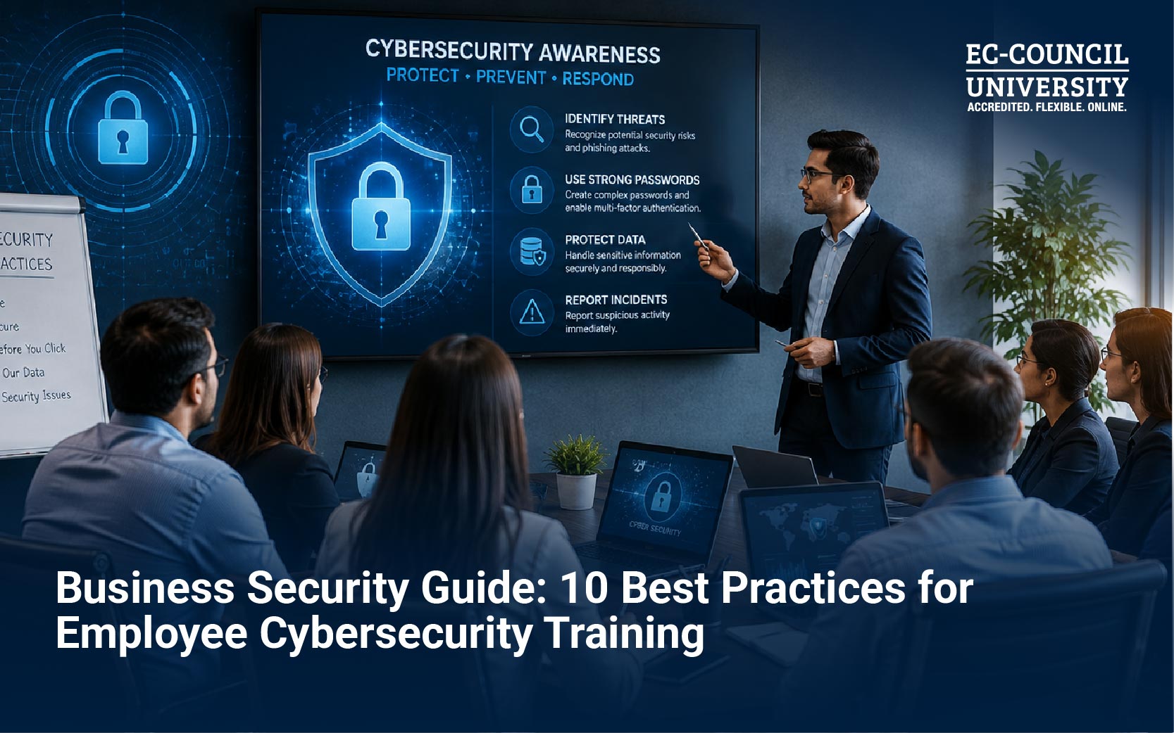 Blog Banner - 10 Best Practices for Employee Cybersecurity Training